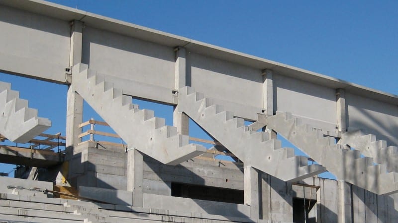 Fertigteilbau Sportstätten © HABAU