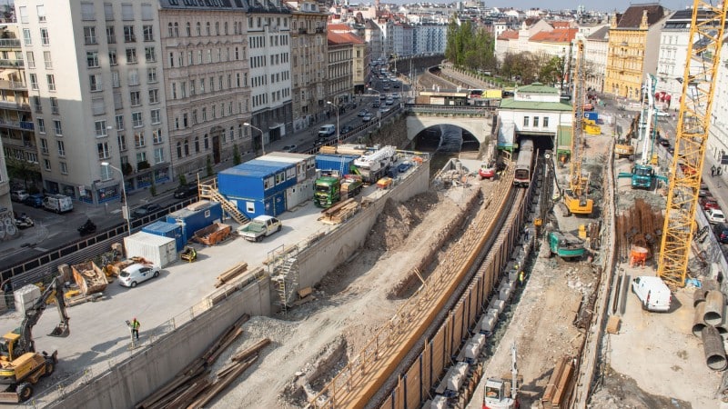 U4 Pilgramgasse - U-Bahn Wien