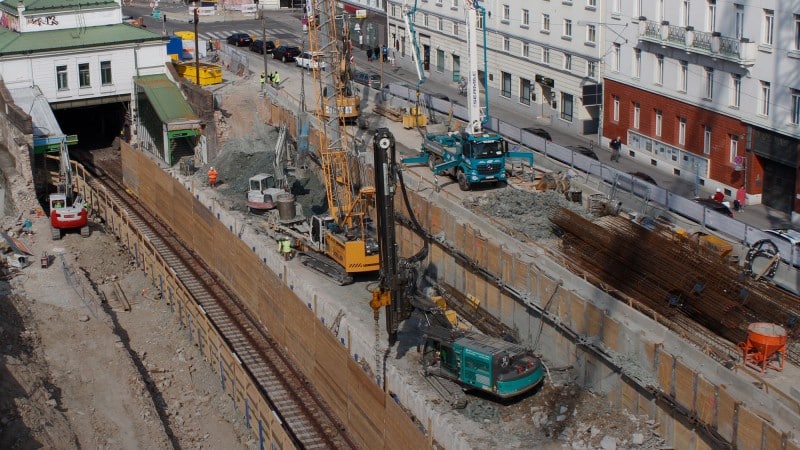 U4 Pilgramgasse - U-Bahn Wien © HABAU
