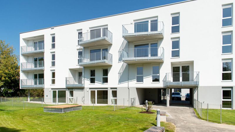Wohnhausanlage mit 45 Wohneinheiten in Vöcklabruck © HABAU GROUP